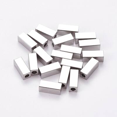 Tarnish Resistant 201 Stainless Steel Beads