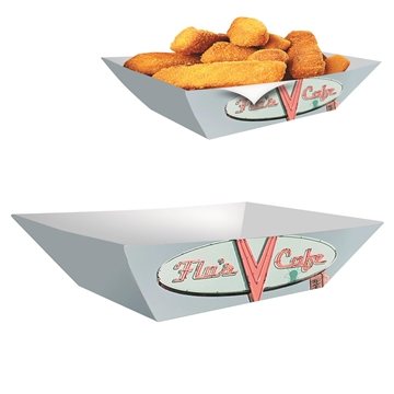 100 Promotional Food Tray - Paper Products - Event Ready
