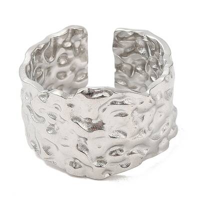 Non-Tarnish 304 Stainless Steel Open Cuff Rings