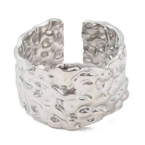 Non-Tarnish 304 Stainless Steel Open Cuff Rings