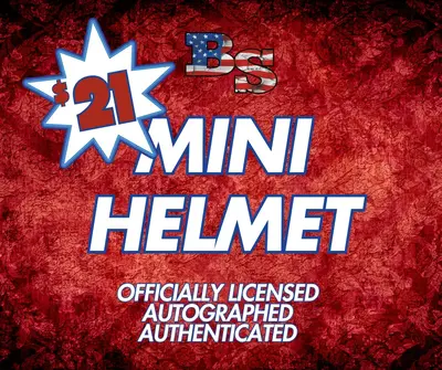 1 Factory Sealed Mini Helmet Break Pick Your Division!