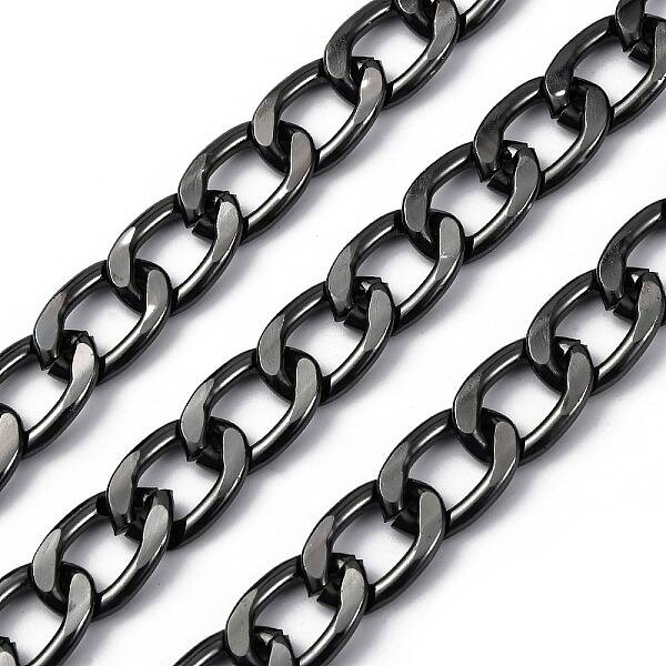 Oxidation Aluminum Cuban Link Chains