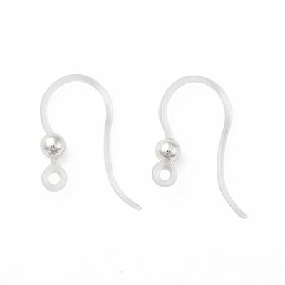 Transparent Resin Earring Hooks