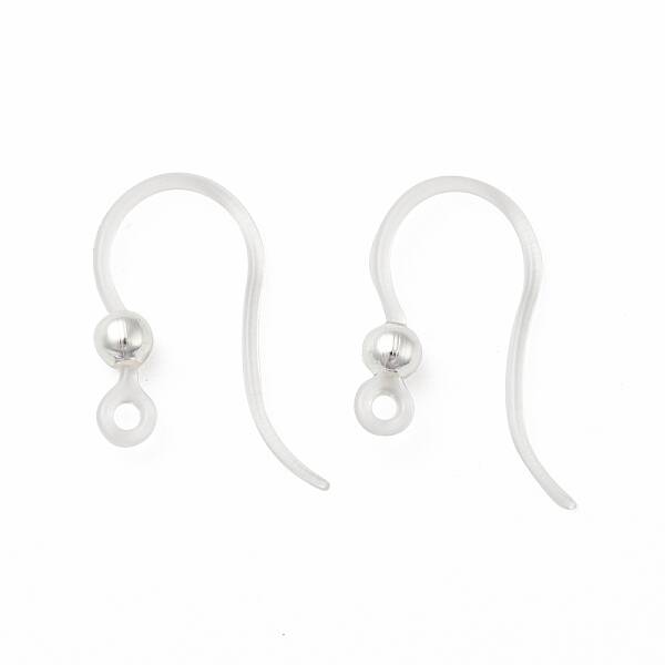 Transparent Resin Earring Hooks