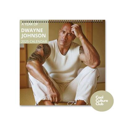 Dwayne Johnson Calendar Vol.1 - 2025 Calendar, Wall Calendar 2025, Planner 2025