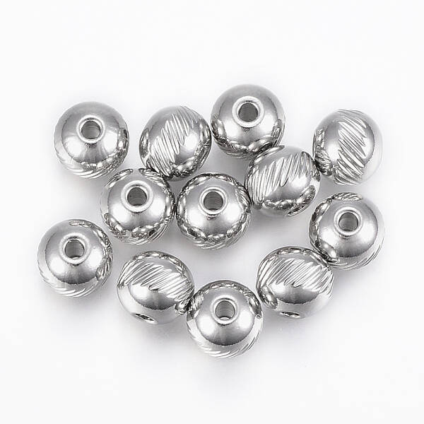 Tarnish Resistant 304 Stainless Steel Beads