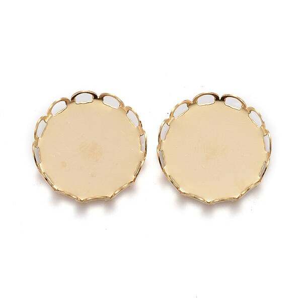 304 Stainless Steel Cabochon Settings