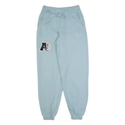 NIKE DISNEY MIckey Mouse Womens Joggers Blue Tapered UK 6 W26 L28
