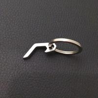 Stainless Steel Mini Bottle Opener Keychain, Portable and Quick Opener for Camping, Outdoor Travel Accessory, Christmas Gift...