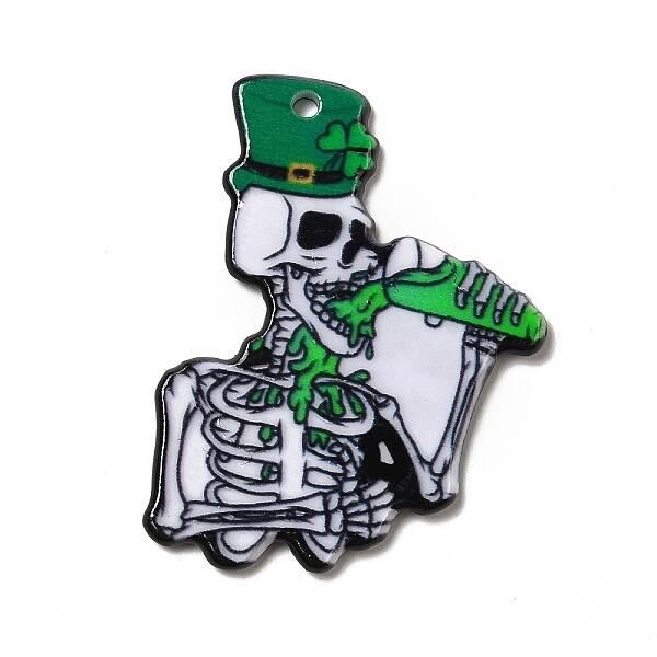 Halloween Printed Acrylic Pendants