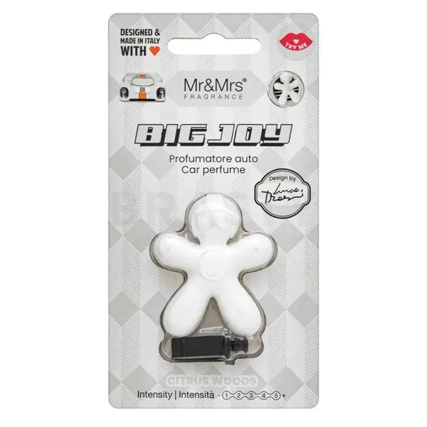 Profumo per auto Mr&Mrs Fragrance Big Joy Citrus Woods