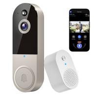 Doorbell Camera Wireless, Smart WiFi Video Doorbell, 1080P, Video Doorbell Camera with 2 Way Audio, AI Human Detection, Night...
