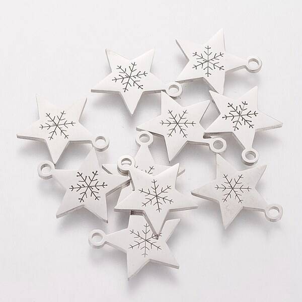 Non-Tarnish 201 Stainless Steel Charms