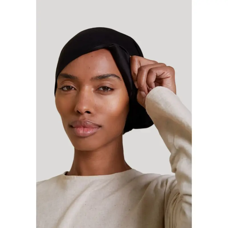 SATIN LINED UNDERCAP (BAMBOO)