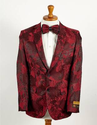 Style# Allen - Burgundy