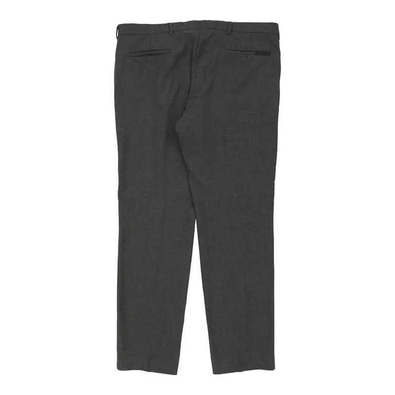 Prada Trousers - 42W 33L Grey Wool Blend