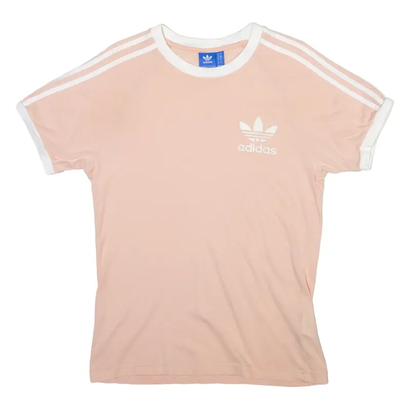 ADIDAS ORIGINALS Mens T-Shirt Pink S