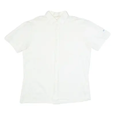 RENAH CAVALLI Mens Plain Shirt White M