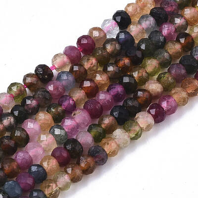 Natural Tourmaline Beads Strands