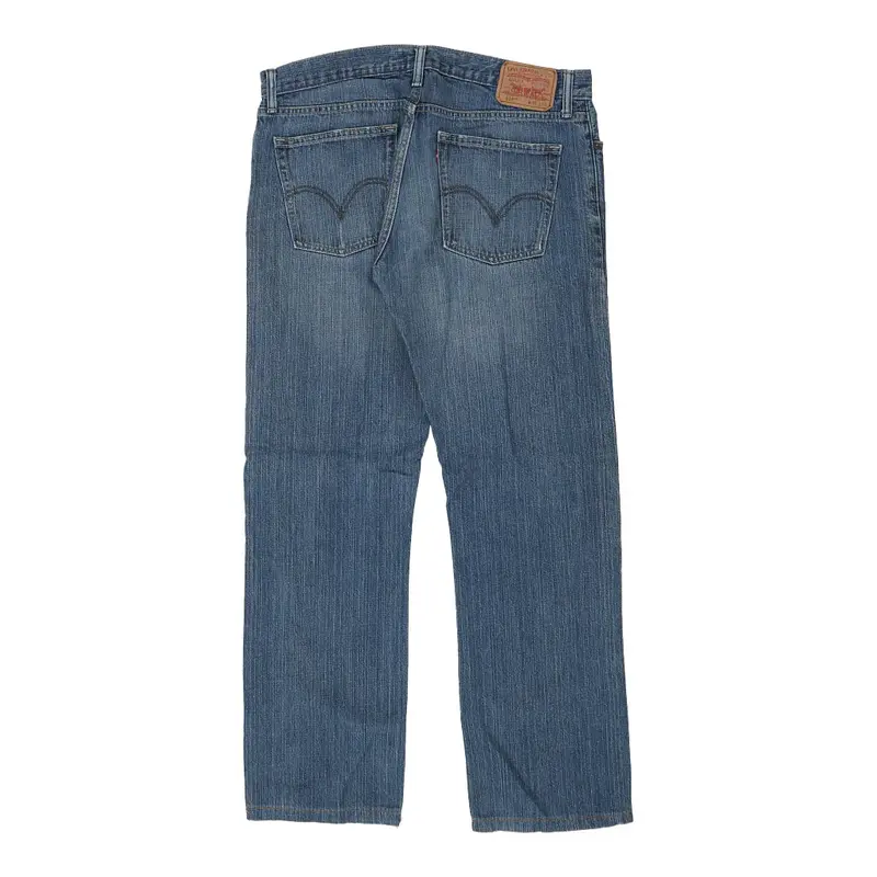 514 Levis Jeans - 36W 34L Blue Cotton