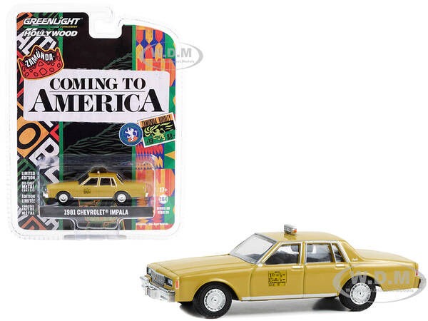 1981 Chevrolet Impala Taxi Yellow \