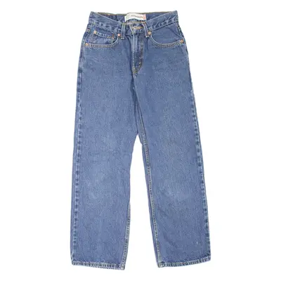 LEVI'S 550 Boys Jeans Blue Relaxed Straight W26 L28