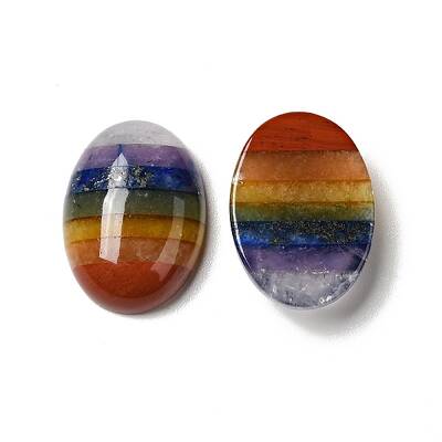 Chakra Natural Mixed Gemstone Cabochons