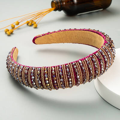 Bling Bling Glass Beaded Hairband