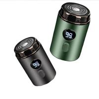 Electric Mini Shaver, Waterproof Portable Electric Shaver with LED Power Display, Wet and Dry Use USB Rechargeable Shaver for...