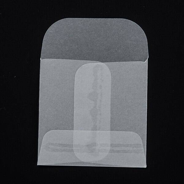Square Translucent Parchment Paper Bags