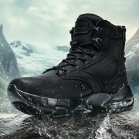 Hiking Non-Slip Waterproof High Boots Work shoes Safety shoes Lightweight and breathable Zipper for easy on and off boots Cus...