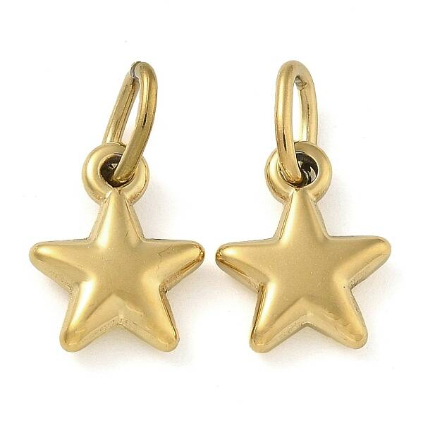 Ion Plating(IP) 304 Stainless Steel Charms