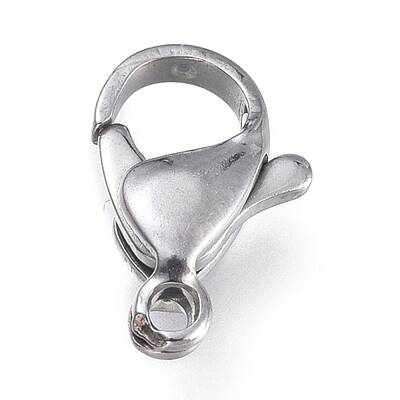 Tarnish Resistant 316 Surgical Stainless Steel Lobster Claw Clasps