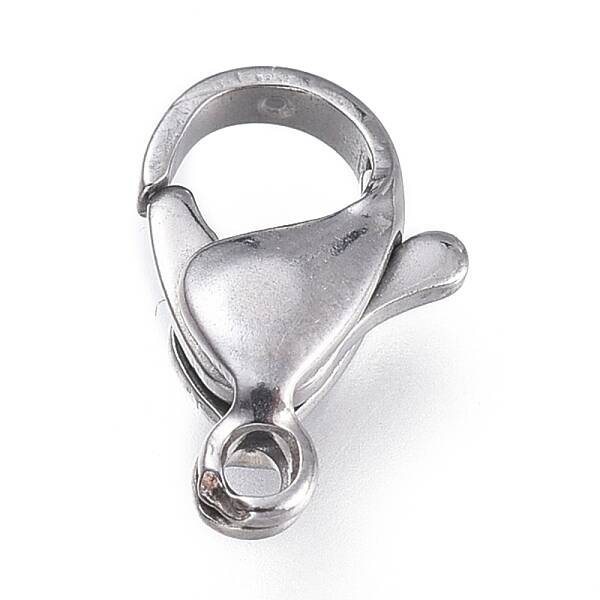 Tarnish Resistant 316 Surgical Stainless Steel Lobster Claw Clasps
