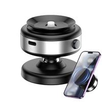 Vacuum Magnetic Suction Cup Phone Mount, Hands-Free Magnetic Suction Mount for Car/Gym/Mirror/Smooth Surface, Shower Phone Ho...