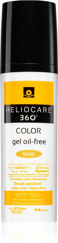 Heliocare 360 ° Color SPF50 + Protective Skin Toning Gel 50 ml Pearl