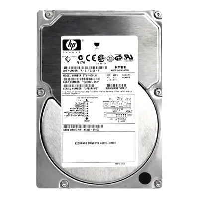 9U3002-052 Seagate 18.4GB Ultra-320 SCSI 10000 3.5-inch 4MB Hard Drive