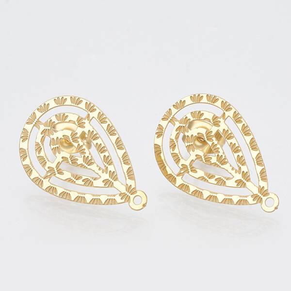 304 Stainless Steel Stud Earring Findings