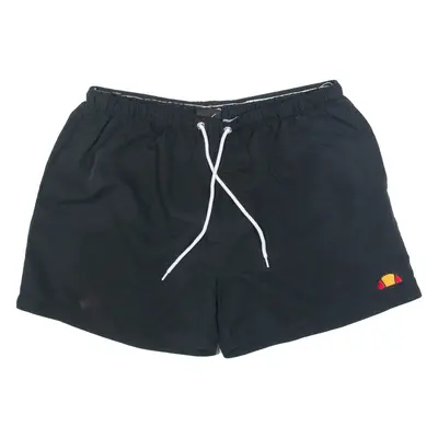 ELLESSE Mesh Lined Mens Swimming Shorts Black M W30