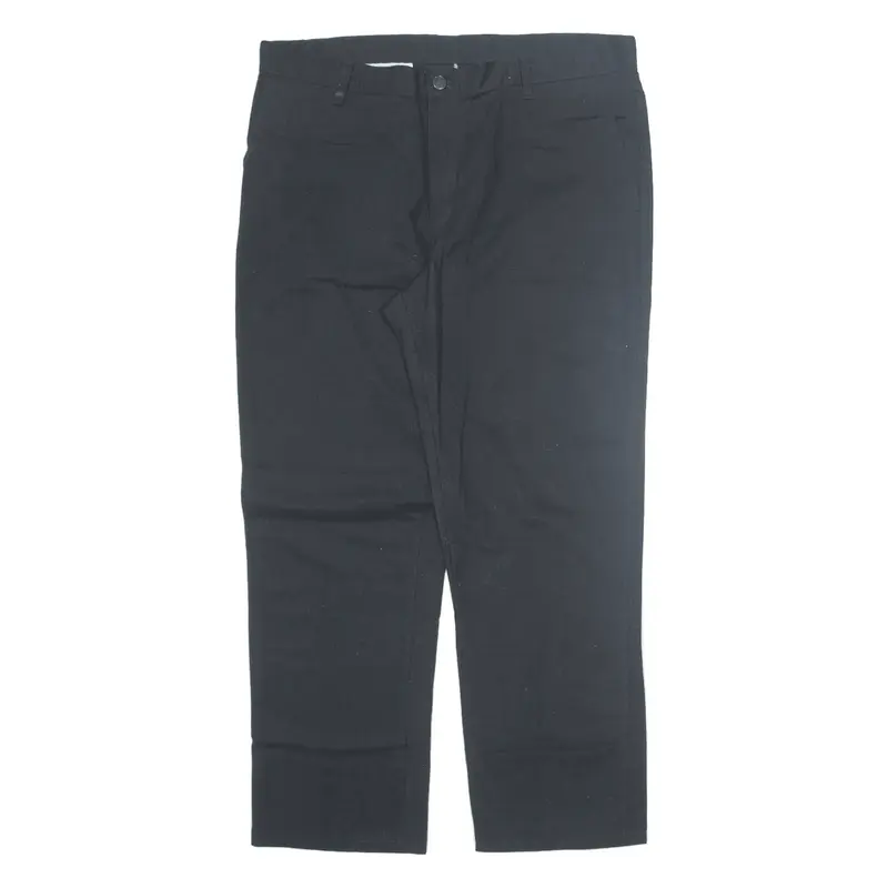 DICKIES Workwear Trousers Black Regular Straight Mens W38 L30