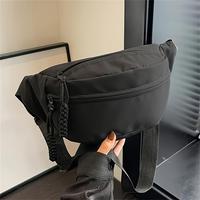 Unisex Casual Sports Fanny Pack, Fashionable Simple Shoulder Crossbody Bag, Belt Bag, Waist Bag, Durable Polyamide Material, ...