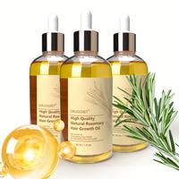 Golden Rosemary Hair Oil - Nourishes Scalp & Strengthens Hair, For All Hair Types, Men & Women