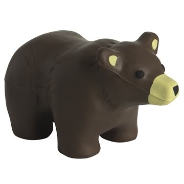 150 Custom Brown Bear Stress Reliever - Squeezable