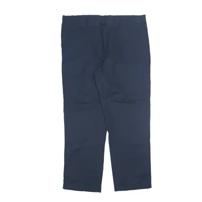 DICKIES Workwear Trousers Blue Regular Straight Mens W38 L30