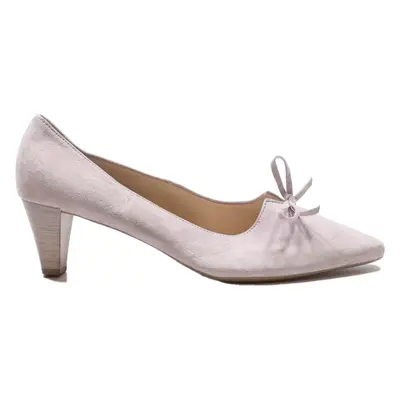 GABOR Pump Heels Grey Suede Womens UK 9.5