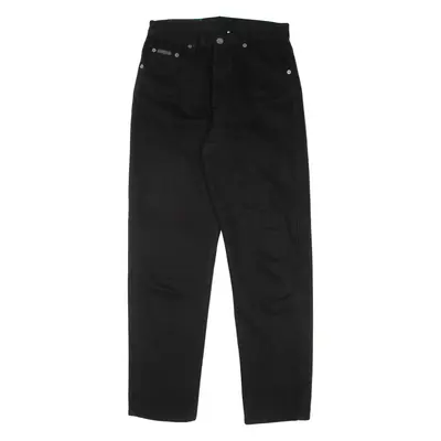 CALVIN KLEIN JEANS Womens Jeans Black Regular Mom Stone Wash W26 L30