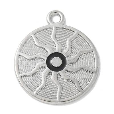 Alloy with Enamel Pendants