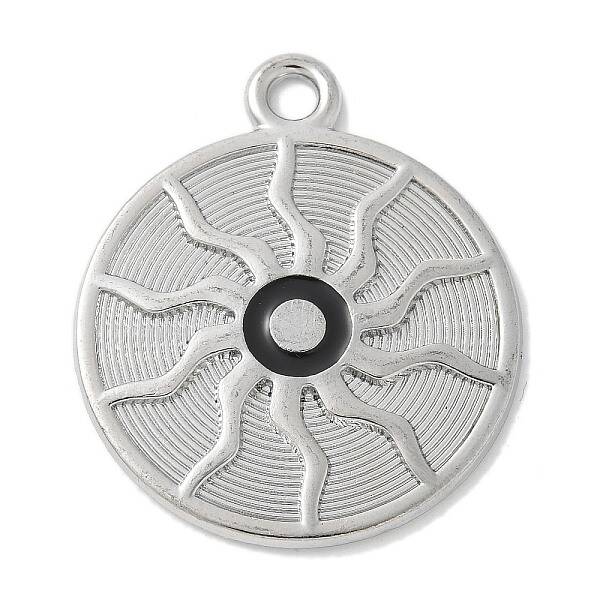 Alloy with Enamel Pendants