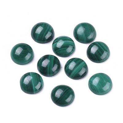 Natural Malachite Cabochons
