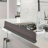 Silicone Sink Splash Guard – Non-Slip Water Barrier with Suction Cups for Kitchen Sinks, Dishwashing & Countertops – Prev...